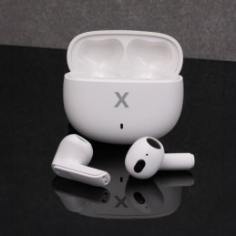 Cuffie auricolari Bluetooth bianche TWS MXBE-03