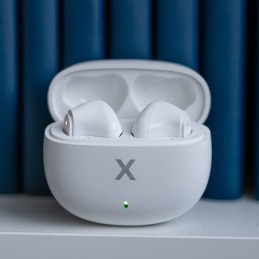 Cuffie auricolari Bluetooth bianche TWS MXBE-03