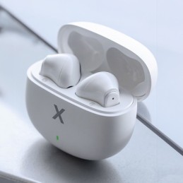 Cuffie auricolari Bluetooth bianche TWS MXBE-03