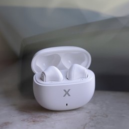 Cuffie auricolari Bluetooth bianche TWS MXBE-03
