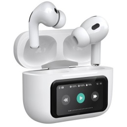 Cuffie auricolari Bluetooth con display Touch Screen LED e cancellazione rumore ANC+ENC KSC-1463