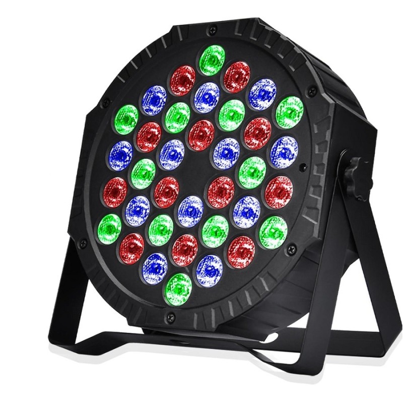 Mini Faro strobo RGB a 36 LED 36W programmabile