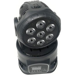 Testa mobile LED 7x10W RGB