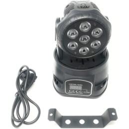 Testa mobile LED 7x10W RGB
