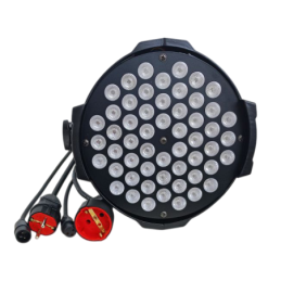 Par faro strobo 54  LED RGB x3W
