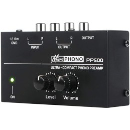 Preamplificatore  per giradischi con controlli