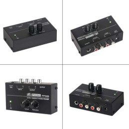 Preamplificatore  per giradischi con controlli