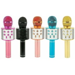 Microfono multifunzione Bluetooth con altoparlante vari colori
