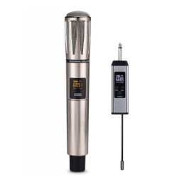 Microfono wireless ricaricabile UHF WF2024-1
