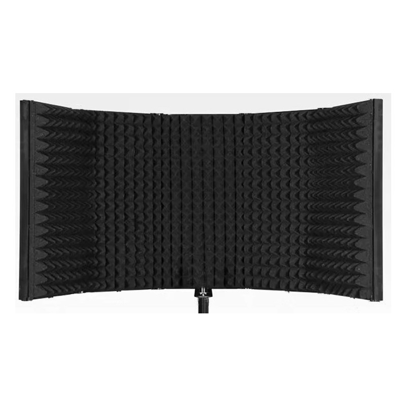 Pannello fonoassorbente per microfoni 5 scomparti