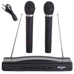 Kit microfoni wireless VHF/FM 109-120 MHz