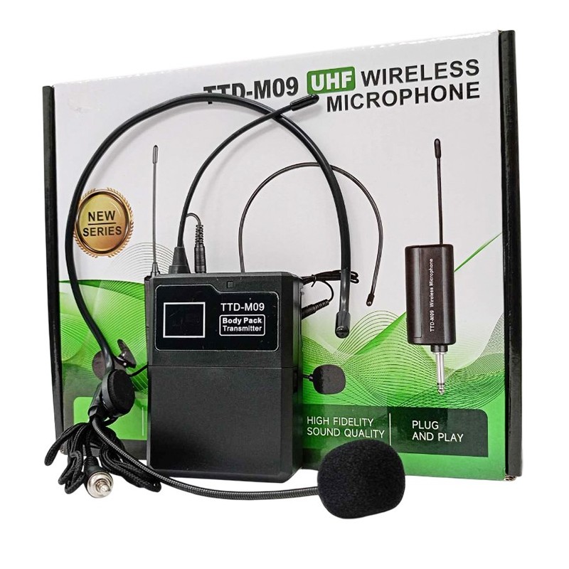 Microfono Wireless UHF TTD-M09