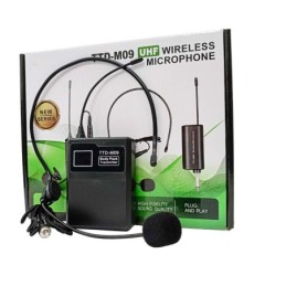 Microfono Wireless UHF TTD-M09