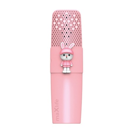 Microfono Bluetooth Maxlife con altoparlante Animal MXBM-500 rosa