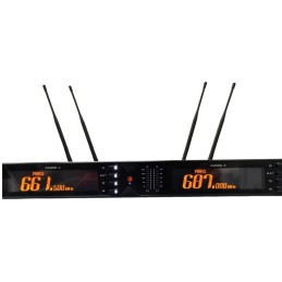 Kit radiomicrofoni wireless UHF 640-690 MHz