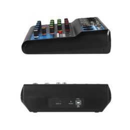 Mixer professionale 5 canali Bluetooth/USB/Stereo RCA