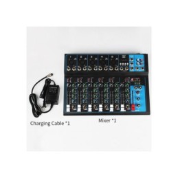 Mixer professionale 4/7 canali Bluetooth/USB/Stereo RCA