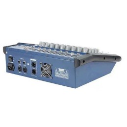 Mixer amplificato 2x250W 8 canali con Bluetooth/USB/SD