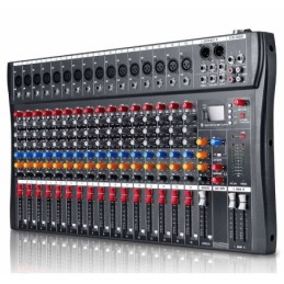 Mixer professionale 16 canali effetti DSP con Bluetooth/USB