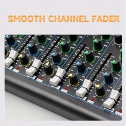 Mixer professionale 7 canali con Bluetooth/USB
