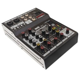 Mixer audio 4 canali WEB M-4 con USB MP3 Bluetooth e 99 effetti DSP