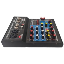 Mixer audio 4 canali USB Bluetooth con effetti DSP PU-4
