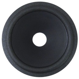 Ricambio cono con sospensione foam per woofer 155mm - Nero