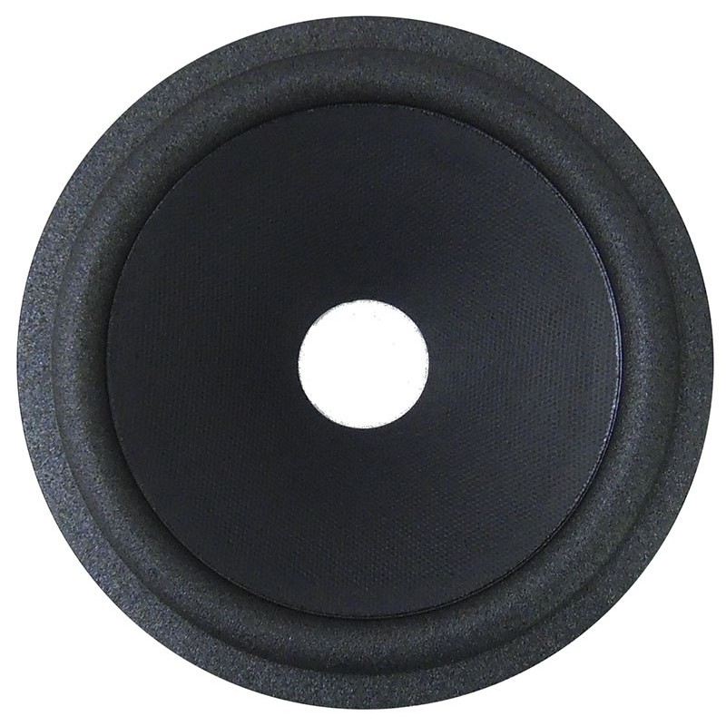 Ricambio cono con sospensione foam per woofer 155mm - Nero