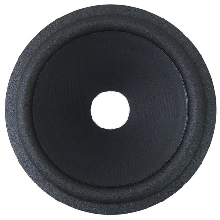 Ricambio cono con sospensione foam per woofer 155mm - Nero