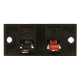 Morsettiera per Altoparlanti 2 Poli 52x24mm