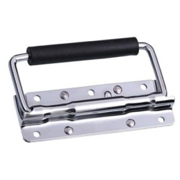 Maniglia a molla in metallo per flightcase o cassa 12x3.5cm