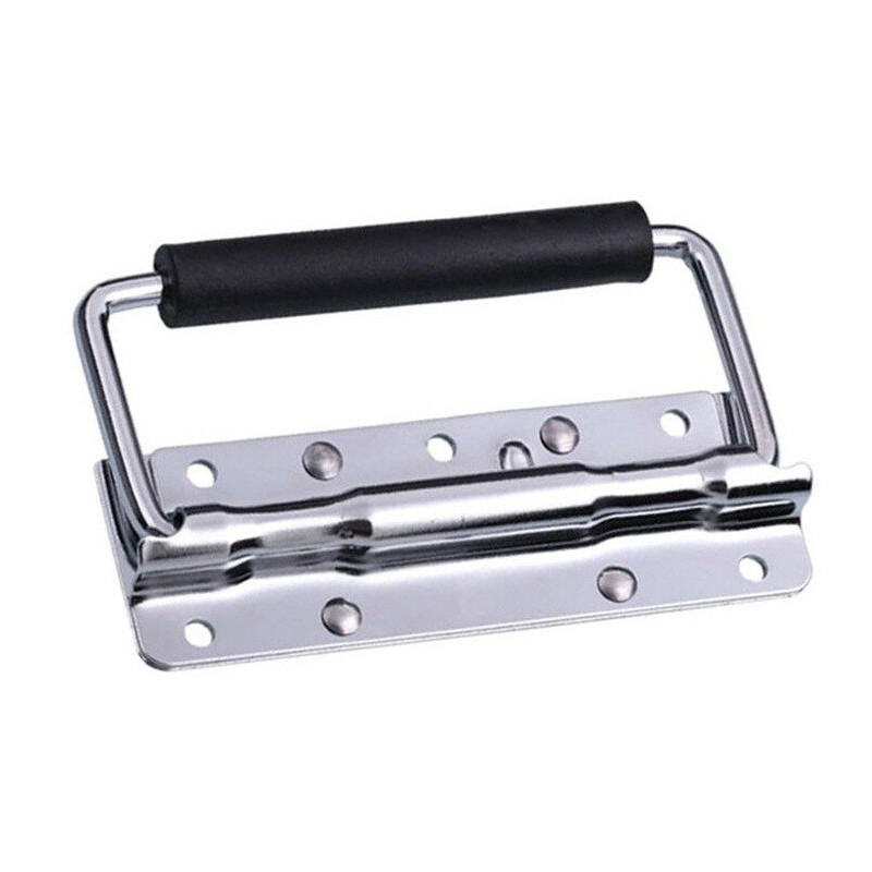 Maniglia a molla in metallo per flightcase o cassa 12x3.5cm