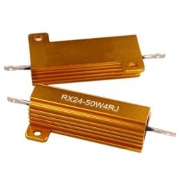 Resistenza in alluminio 50W 5% 4RJ RX24