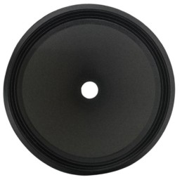 Cono in cartone con sospensione per altoparlante 29cm nero