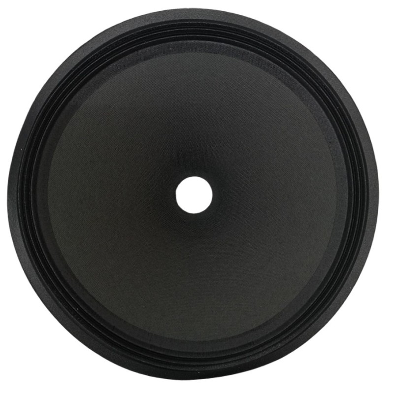Cono in cartone con sospensione per altoparlante 29cm nero