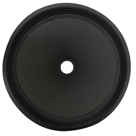 Cono in cartone con sospensione per altoparlante 29cm nero