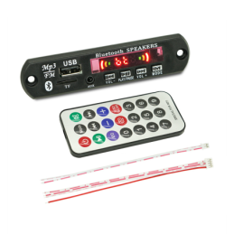 Scheda decoder MP3 con Bluetooth/USB/SD/FM e telecomando