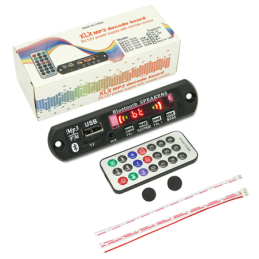 Scheda decoder MP3 con Bluetooth/USB/SD/FM e telecomando