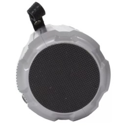 Altoparlante Bluetooth/USB/FM/LED 6W ricaricabile con pannello solare vari colori