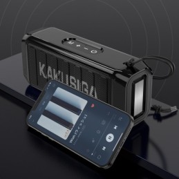 Altoparlante Bluetooth ingressi AUX/USB/Scheda SD Radio FM nero KSC-606