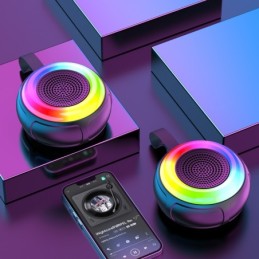 Altoparlante Bluetooth 5W USB/SD nero KSC-826