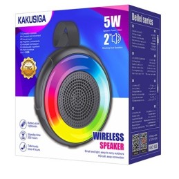 Altoparlante Bluetooth 5W USB/SD nero KSC-826