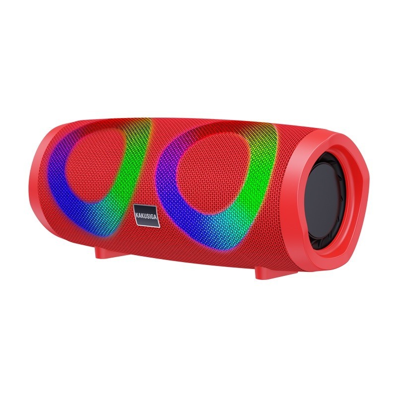Altoparlante Bluetooth 10W con radio FM rosso KSC-615