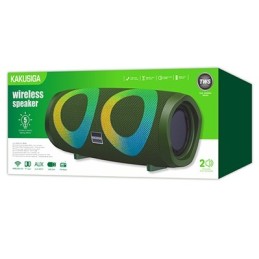 Altoparlante Bluetooth 10W con radio FM verde KSC-615