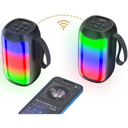 Altoparlante Bluetooth 5W USB/Scheda SD con luci LED JD022