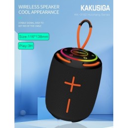 Altoparlante Bluetooth 10W con luci LED KK-3102