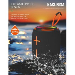 Altoparlante Bluetooth 10W con luci LED KK-3102