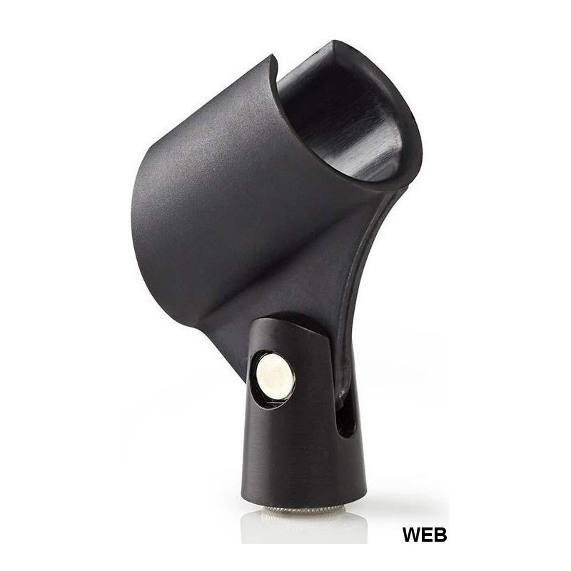Supporto per microfono universale vite da 5/8″ e 3/8″ nero