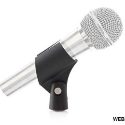 Supporto per microfono universale vite da 5/8″ e 3/8″ nero