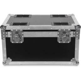 Flightcase con ruote e scomparti interni - 62.5x41x45.5cm